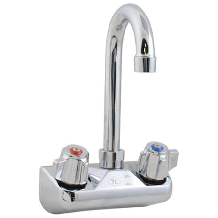Component Hardware Faucet , 4" Wall, Gsnk, Leadfree TLL15-4100-SE1Z